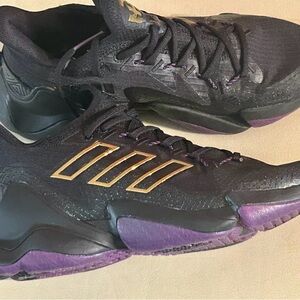 Kansas City Patrick Mahomes 1 Impact FLX Black Panther Adidas Shoes Size 6 NWOB